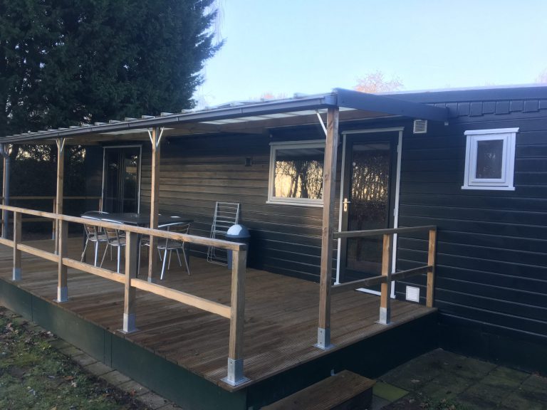 terras chalet huren camping brabant